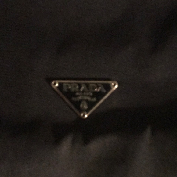 Prada clutch with fold over closure - Picture 2 of 5